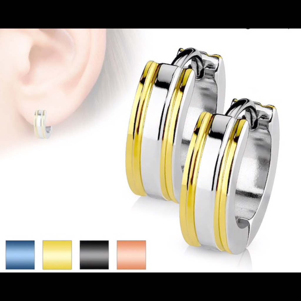 Pair Of 316l Surgical Stainless Steel